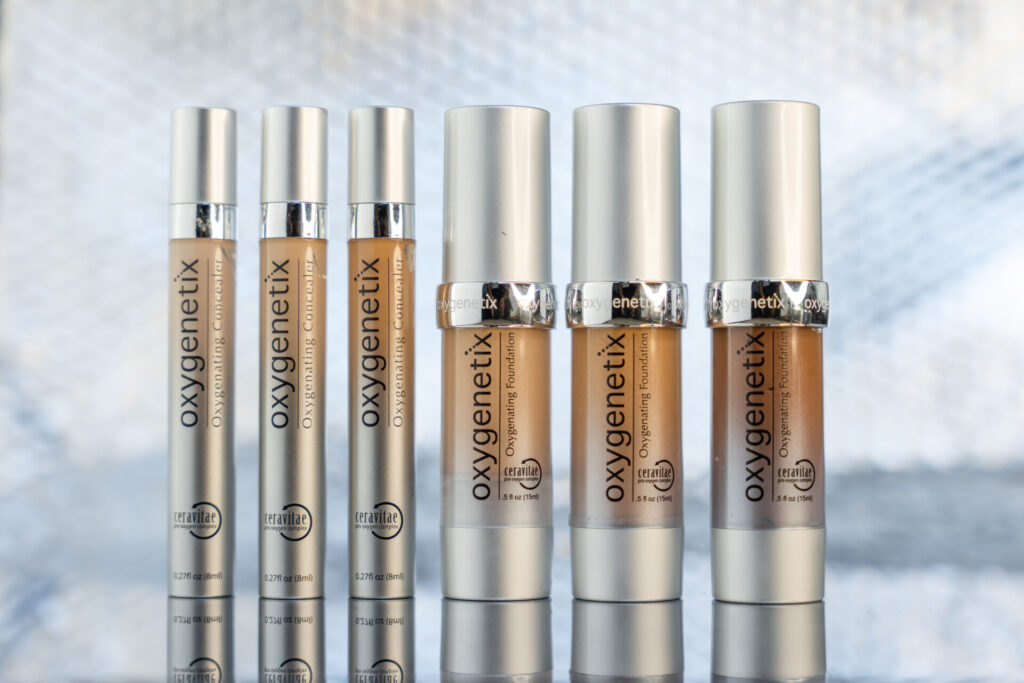 Oxygenetix concealers & foundations